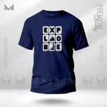 Explore Adult Graphic T-Shirt Made With Premium Cotton Unisex Round Neck Short Sleeve