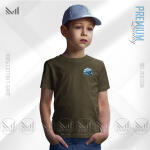 Retro Ship Kids Classic T-Shirt Made With Premium Cotton Unisex Round Neck Short Sleeve