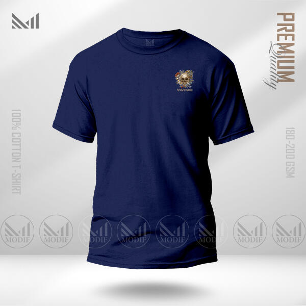 Vintage Classic T-Shirt Made With Premium Cotton Unisex Round Neck Short Sleeve