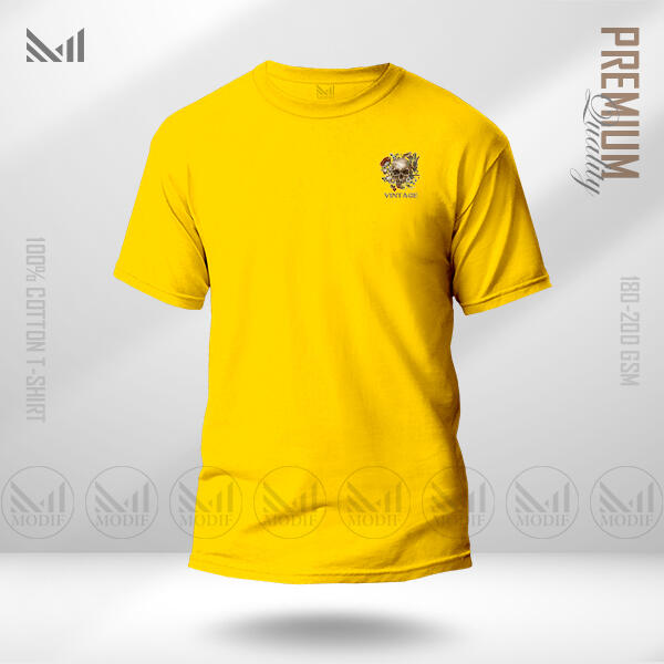 Vintage Classic T-Shirt Made With Premium Cotton Unisex Round Neck Short Sleeve