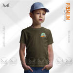 Vintage Bus Kids Classic T-Shirt Made With Premium Cotton Unisex Round Neck Short Sleeve