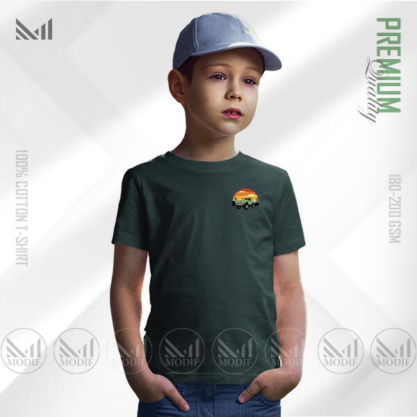 Vintage Zeep Kids Classic T-Shirt Made With Premium Cotton Unisex Round Neck Short Sleeve