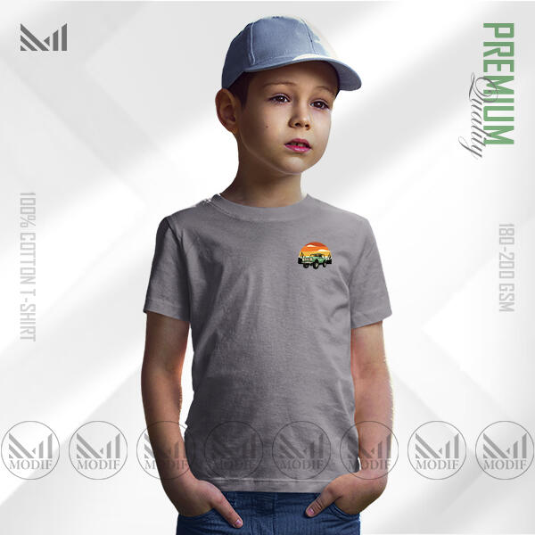 Vintage Zeep Kids Classic T-Shirt Made With Premium Cotton Unisex Round Neck Short Sleeve