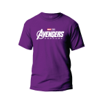 Unleash Your Inner Hero with Avengers Graphic T-Shirt: Round Neck, Short Sleeve