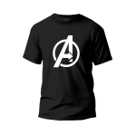 Avengers A graphic t shirt premium cotton unisex round neck short sleeve