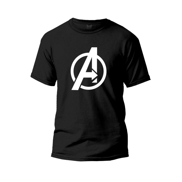 Avengers A graphic t shirt premium cotton unisex round neck short sleeve