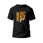 Savage Awesome Design Premium Cotton T-Shirt For Men & Women