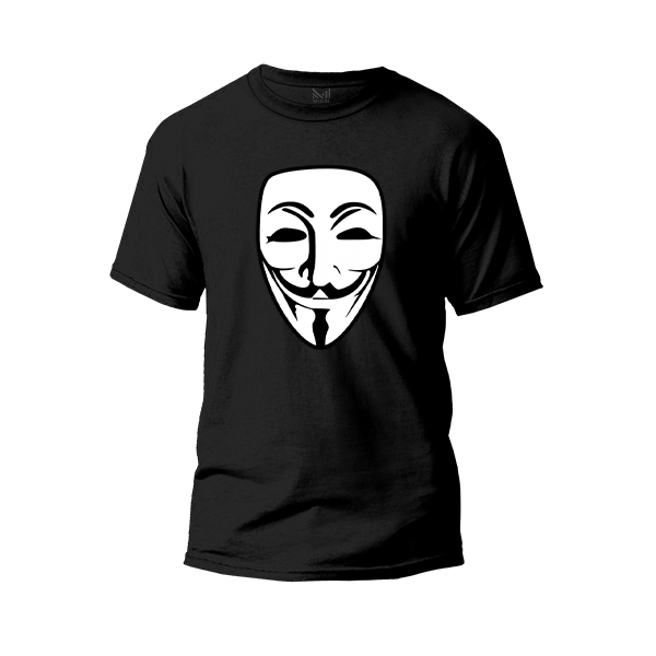 Anonymous Graphic T-Shirt Premium Cotton Unisex Round Neck Short Sleeve For Men And Women