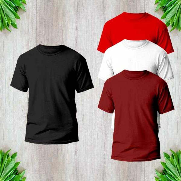 Adult plain t-shirt