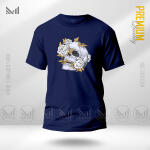 Aesthetic Skull Flower graphic T-Shirt Made With Premium Cotton Unisex Round Neck Short Sleeve