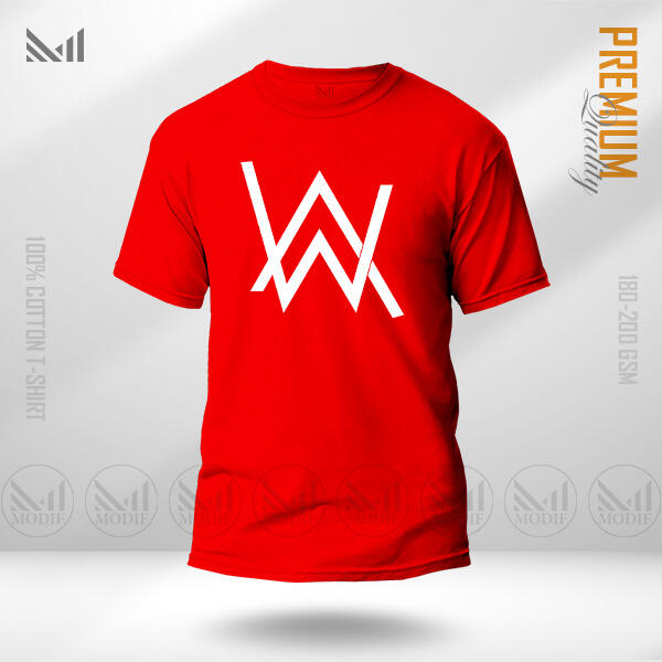 Alan Walker Graphic T-Shirt Premium Cotton Round Neck Short Sleeve