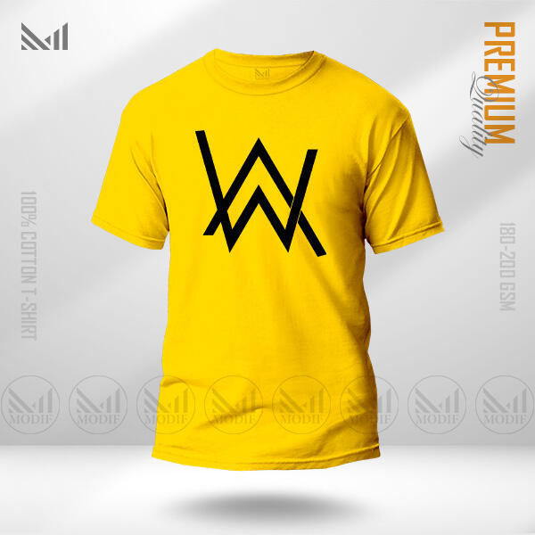 Alan Walker Graphic T-Shirt Premium Cotton Round Neck Short Sleeve