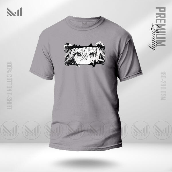 Anime Graphic T-Shirt | Bold Designs, Premium Cotton, Unisex Round Neck Short Sleeve