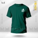 Avengers A logo t shirt premium cotton unisex round neck short sleeve