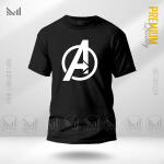 Avengers A graphic t shirt premium cotton unisex round neck short sleeve