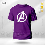 Avengers A graphic t shirt premium cotton unisex round neck short sleeve