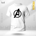 Avengers A graphic t shirt premium cotton unisex round neck short sleeve