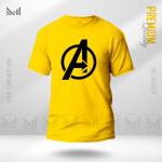 Avengers A graphic t shirt premium cotton unisex round neck short sleeve