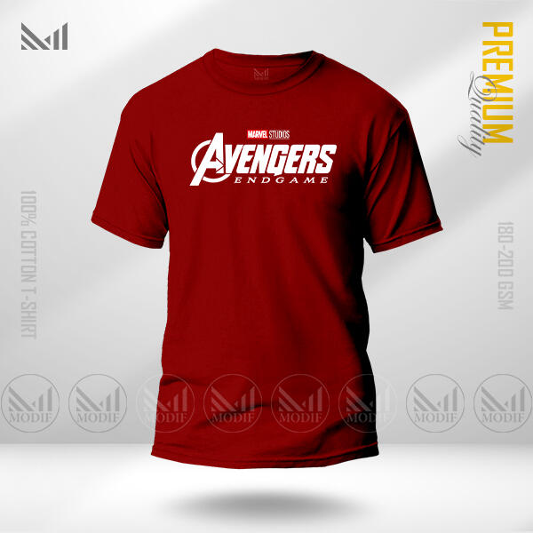 Avengers Graphic T-Shirt Premium Cotton Round Neck Short Sleeve