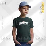 Avengers Endgame Kids Graphic T-Shirt | Premium Cotton | Unisex, Round Neck, Short Sleeve – Heroic Comfort & Style