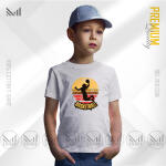 Basketball Kids Graphic T-Shirt Made With Premium Cotton Unisex Round Neck Short Sleeve