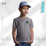 Blue Monkey Kids Classic T-Shirt Made With Premium Cotton Unisex Round Neck Short Sleeve