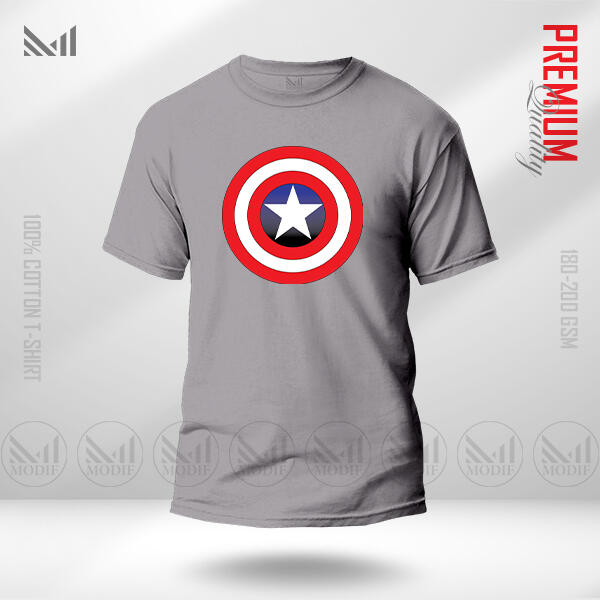 Captain America Exceptional T-Shirt Unisex Premium Quality Men & Women