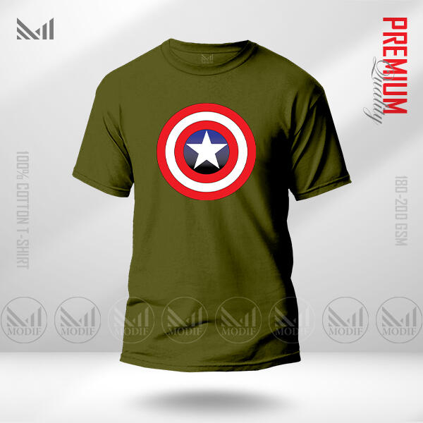 Captain America Exceptional T-Shirt Unisex Premium Quality Men & Women