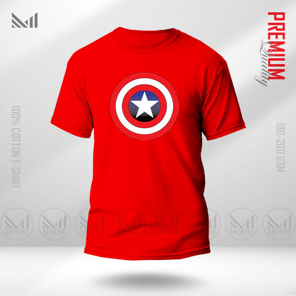 Captain America Exceptional T-Shirt Unisex Premium Quality Men & Women