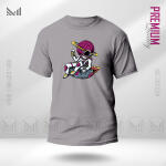 Cool Astronaut Graphic T-Shirt Made With Premium Cotton Unisex Round Neck Short Sleeve