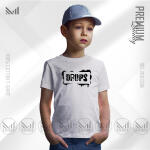 DROPS Kids Graphic T-Shirt - Premium Cotton, Unisex, Round Neck Short Sleeve Comfortable & Stylish