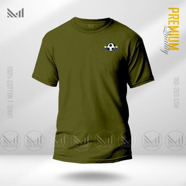 Football Classic T-Shirt Made With Premium Cotton Unisex Round Neck Short Sleeve