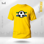 Football Graphic T-Shirt Made With Premium Cotton Unisex Round Neck Short Sleeve