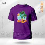 Fun in the Sun Graphic T-Shirt Made With Premium Cotton Unisex Round Neck Short Sleeve