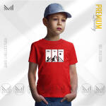 Hike the Peak Kids Graphic  T-Shirt Made With Premium Cotton Unisex Round Neck Short Sleeve