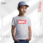 Marvel Heroes Kids Graphic T-Shirt | Premium Cotton Unisex Round Neck, Iconic Design