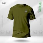 Military Style Classic T-Shirt Made With Premium Cotton Unisex Round Neck Short Sleeve