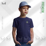 Military Style Kids Classic T-Shirt Made With Premium Cotton Unisex Round Neck Short Sleeve