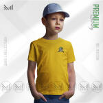 Military Style Kids Classic T-Shirt Made With Premium Cotton Unisex Round Neck Short Sleeve