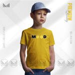 Mood Kids Graphic  T-Shirt Made With Premium Cotton Unisex Round Neck Short Sleeve