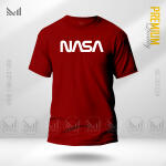 NASA Graphic T-Shirt for Adults – Made with Premium Cotton, Round Neck, and Short Sleeve Design