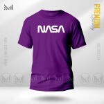 NASA Graphic T-Shirt for Adults – Made with Premium Cotton, Round Neck, and Short Sleeve Design