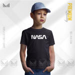 NASA Graphic T-Shirt for Kids – Made with Premium Cotton, Round Neck, and Short Sleeve Design