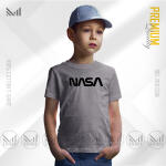 NASA Graphic T-Shirt for Kids – Made with Premium Cotton, Round Neck, and Short Sleeve Design