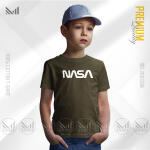 NASA Graphic T-Shirt for Kids – Made with Premium Cotton, Round Neck, and Short Sleeve Design