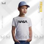 NASA Graphic T-Shirt for Kids – Made with Premium Cotton, Round Neck, and Short Sleeve Design