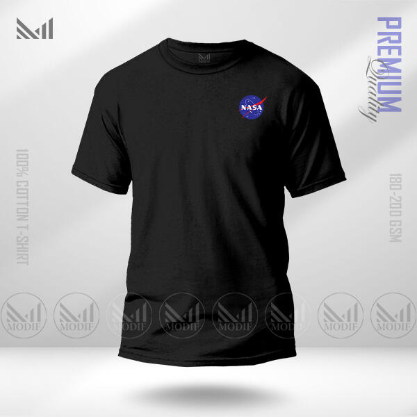 Nasa Adult Classic T-Shirt Made With Premium Cotton Unisex Round Neck Short Sleeve