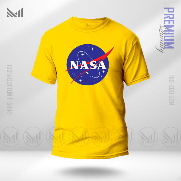 Nasa Graphic T-Shirt Made With Premium Cotton Unisex Round Neck Short Sleeve