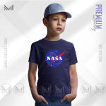 Nasa Kids Graphic T-Shirt Made With Premium Cotton Unisex Round Neck Short Sleeve