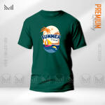 Summer Time Graphic T-Shirt Made With Premium Cotton Unisex Round Neck Short Sleeve